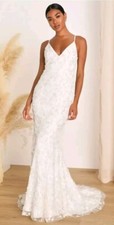 NWT Wedding Dress - Sequin Lulu's Size S