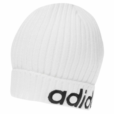Adidas Neo Cappello Berretto Invernale a Cuffia Uomo Donna Unisex White  Bianco | eBay