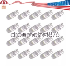 NEW 20x  T10 LED License Plate Light Car Interior Bulbs White 168 2825 194 W5W