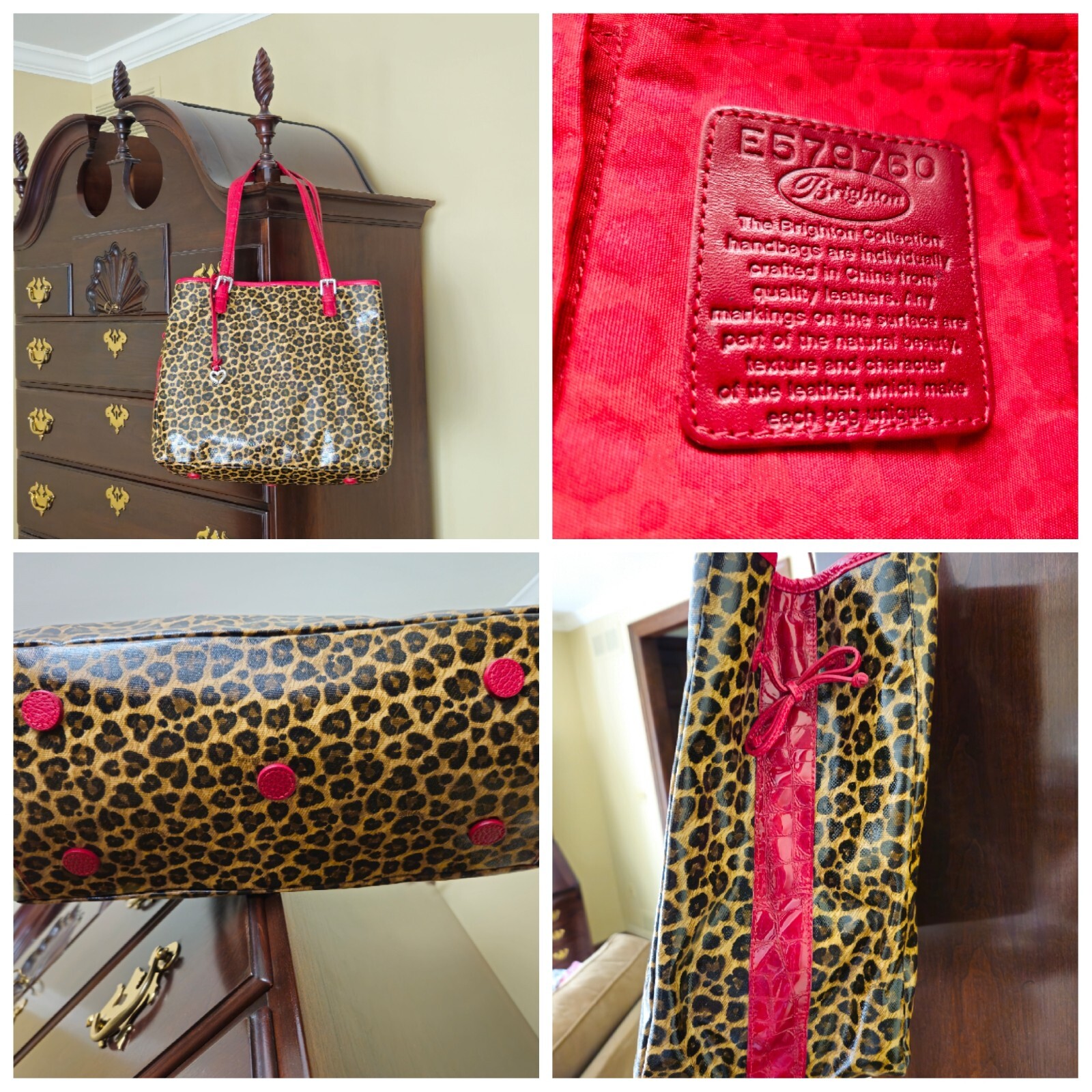 Brighton 🛍WHITNEY 🐆 Leopard 🐆 Pattern Laminate… - image 1