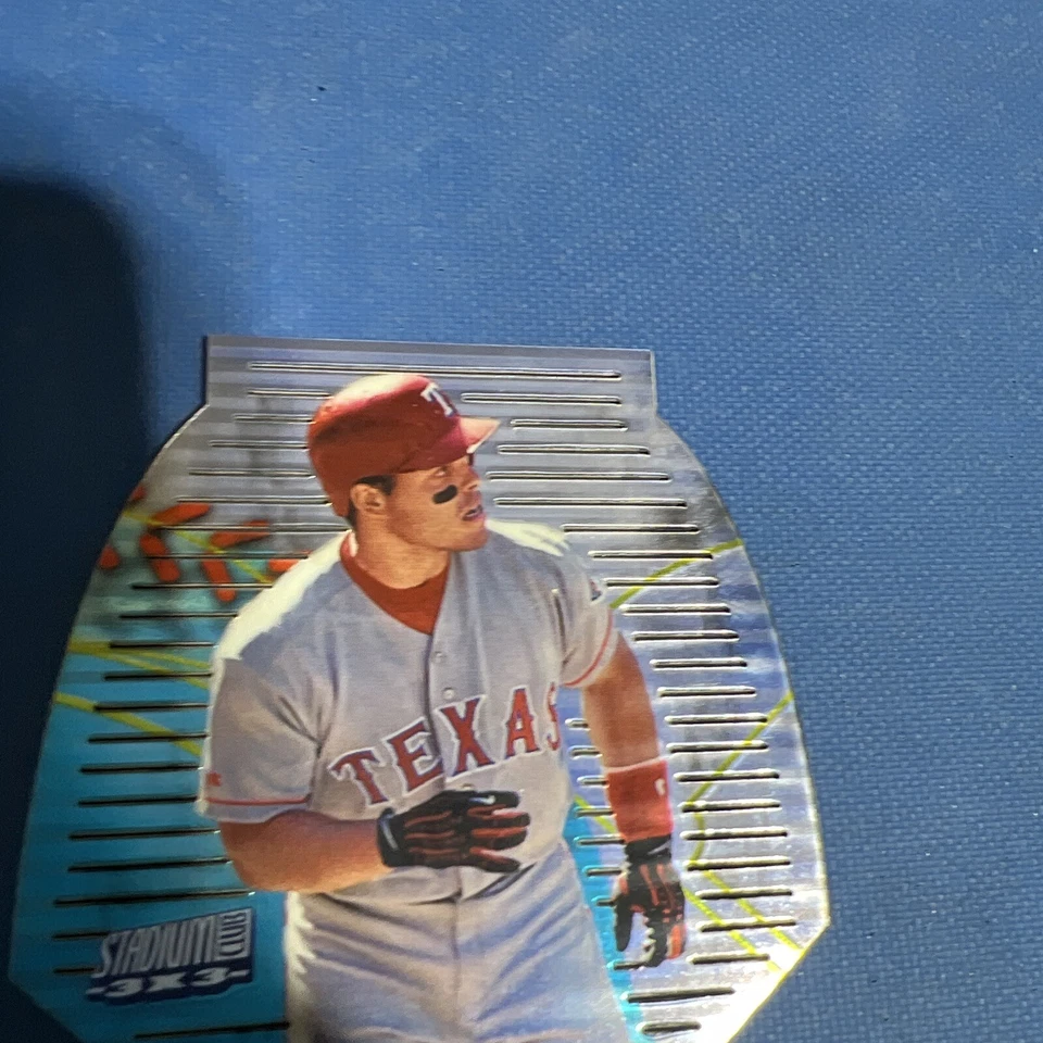 2000 Topps Stadium Club 3x3 Luminous Ivan Rodriguez #3x3/2B HOF MLB 🔥0210 - Image 4 of 4