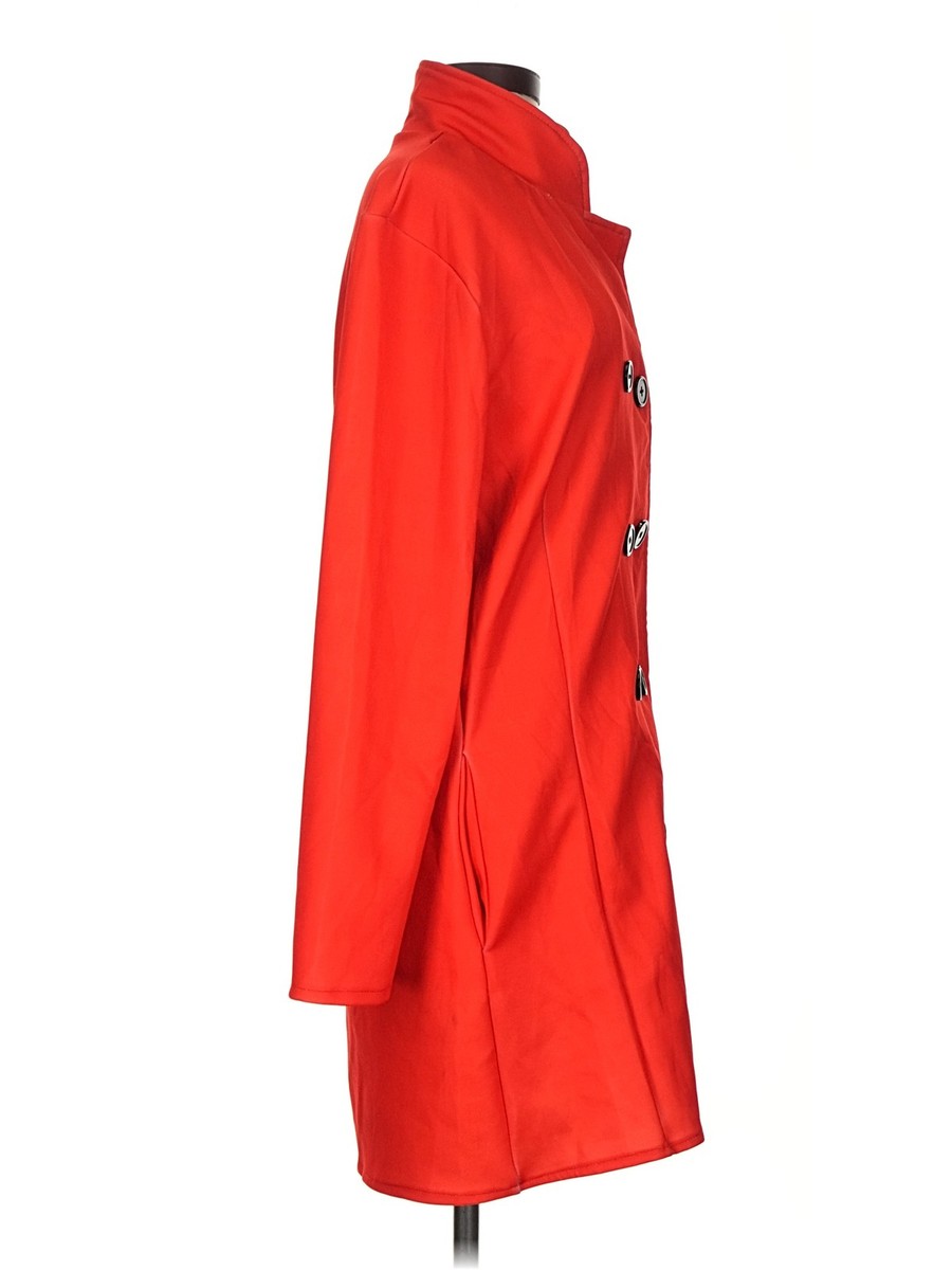 Tipsy Elves Women Red Coat XS View 3