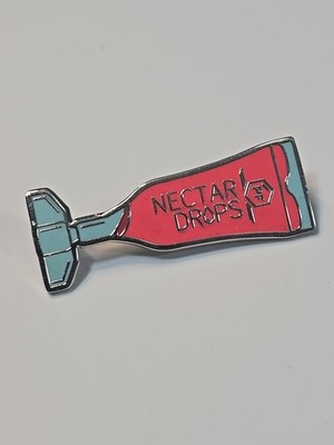 PF Nectar Drops Lapel Pin Passion Flower Cannab!s Ed!able 