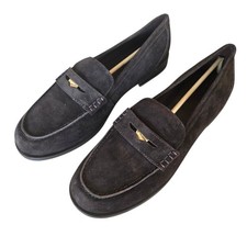 Madewell Grayson Penny Loafers 12 Brown Suede NWT Flats NX648 Academia Prep