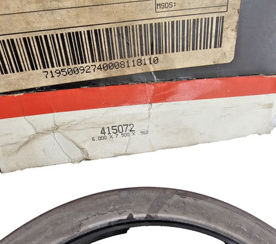 Timken 415072 Oil Seal Multi-Lip Plain Round Loaded Spring, 6''ID x 7.5''OD