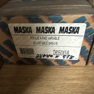 2VP40 X 5/8  Maska Multi Variable Pitch Sheave
