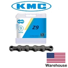 KMC Z9 9 Speed Chain 116 link Magic Button Fit Shimano SRAM Campagnolo Bike MTB