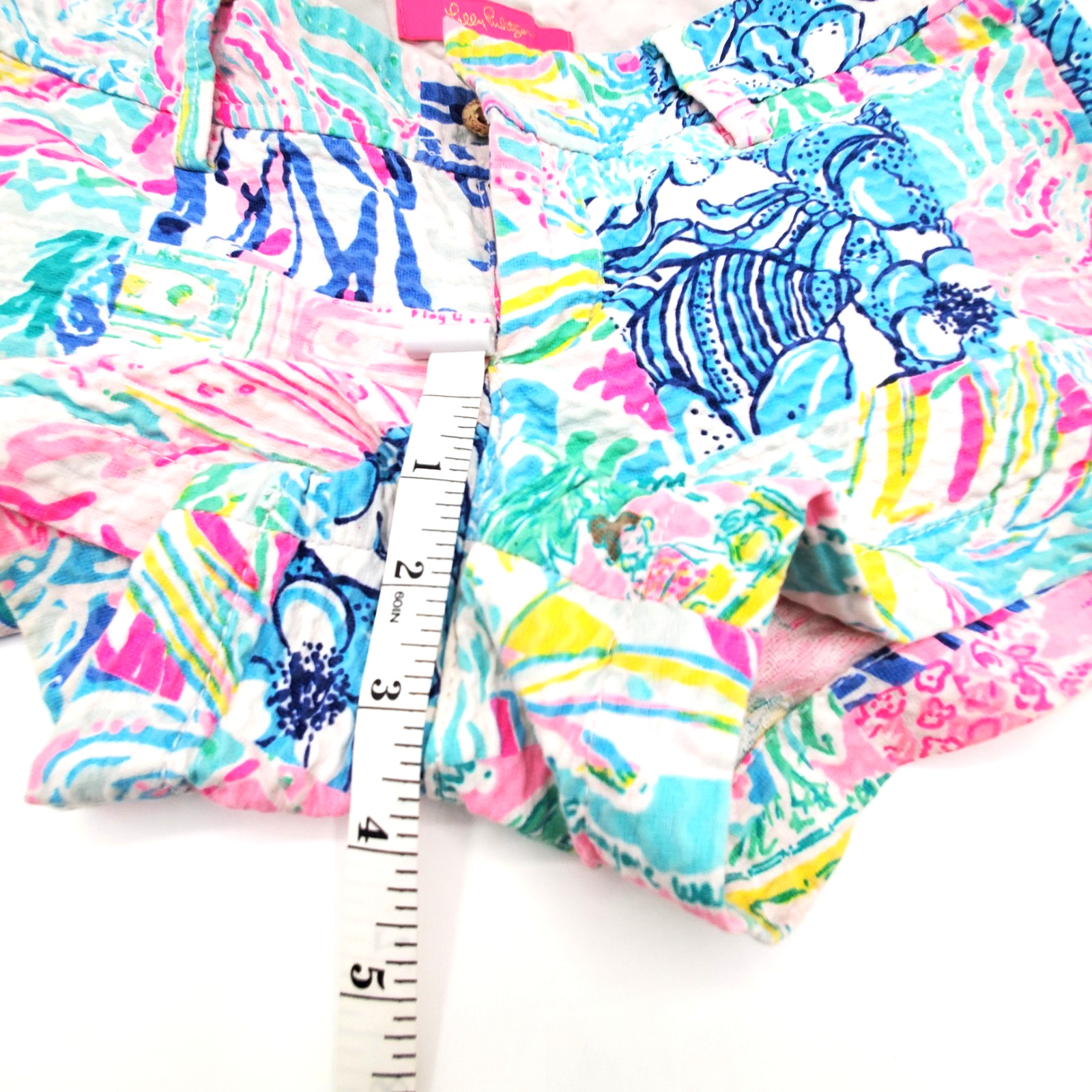 Lilly Pulitzer Patchwork Style Multicolor Floral … - image 18