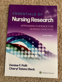 Essentials of Nursing Research : Appraising Evidence for Nursing Practice by...