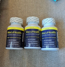 1-3 Pack Macuhealth Eye Wellness Formula With Advanced Triple Carotenoid Blend 1-3 Pack Macuhealth Eye Wellness Formula With Advanced Triple Carotenoid Blend