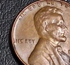 ERROR COIN  Wheat Penny With Die Chip #F177 NICE COIN "LIB I EBRTY"