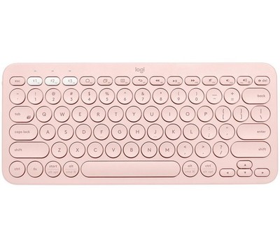 Logitech 920-009583 K380 Multi-Device Bluetooth  keyboard QWERTZ German Pink ~E~
