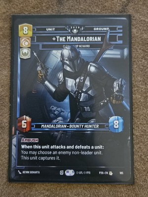 The Mandalorian Cleaning Up Navaro P26 GC Galactic Championship Black Pack Promo