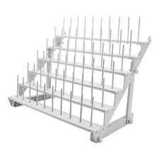 Sewing Thread Rack Stable Thread Rack with Long Pegs Long-Lasting for Craft Room