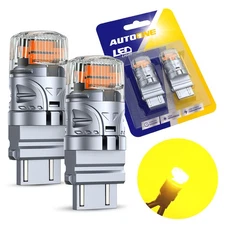 3157 4114 5702A Bright Amber Yellow LED Turn Signal Parking Lamp Light Bulb EAAE