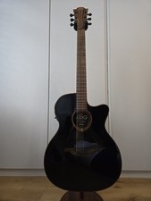 Rare Lag Tramontane T100 ASCE BLK Black Electroacoustic Guitar