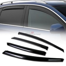 For 12-16 Ford Focus Mk3 Smoke Tint Window Visor Shadevent Windrain Deflector