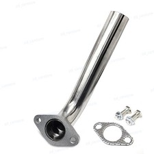 New 2-bolt Wastegate Ss Dump Tube For 38mm 35mm Pipe Actuator Turbo Dump