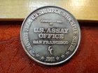 1981 US Assay San Francisco One 1 Oz .999 Silver Bullion Round - No Reserve
