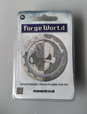 BNIB Forgeworld Space Marine Legion Plasma Gun Set 30K 40K OOP