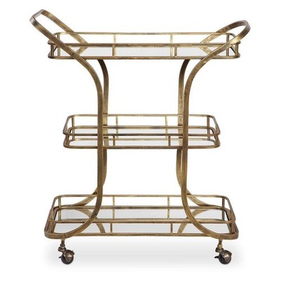Stassi - 36.75 inch Serving Cart Accent Furniture Uttermost 24876