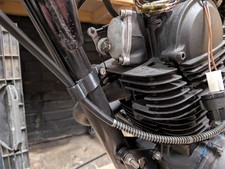 3Y12639700 Yamaha XT250 1980-1984 Clutch cable bracket XT350 1987-1992