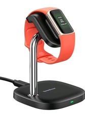 SwanScout Watch Charger Stand for Fitbit Charge 6/Charge 5/Luxe  Fast Charging,
