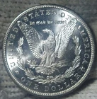 1880-s Morgan Silver Dollar Brilliant Uncirculated Cameo With  Mirrors