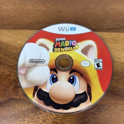Super Mario 3D World (Nintendo Wii U, 2013)  Disc Only
