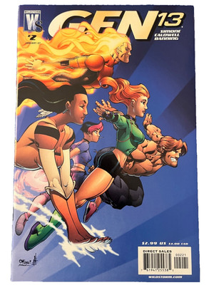 GEN 13 #2 Jan 2007 McGuinness Variant CVR WildStorm FREE USPS SHIPPING (NM)