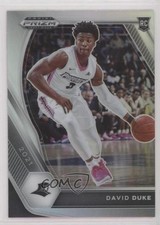 2021-22 Panini Prizm Draft Picks Silver Prizm David Duke Jr #44 0to2