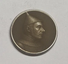 hobo nickel Love Token Engraved Coin Folk Art Tin Man Wizard Of Oz