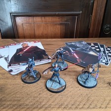 Star Wars Shatterpoint: Twice the Pride Count Dooku Squad Pack bemalt