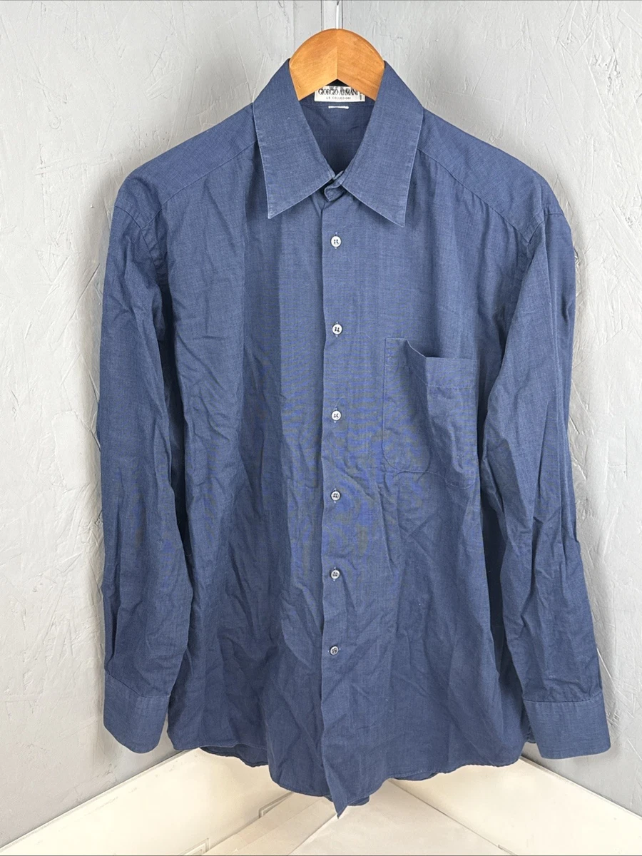 Giorgio Armani Casual Button-Down Shirts for Men for sale | eBay