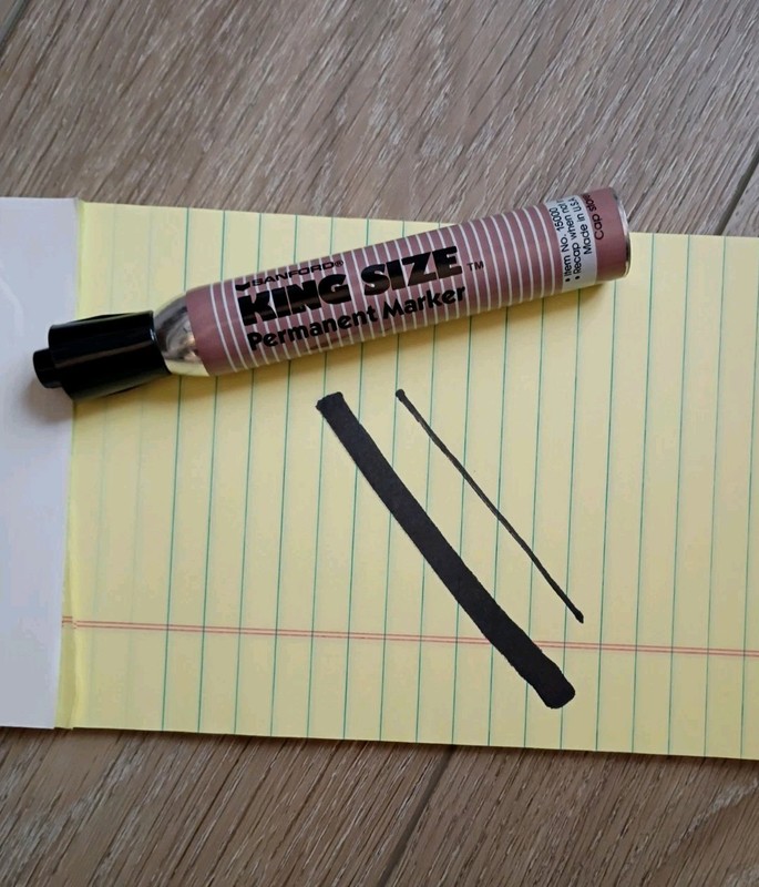 Sanford King-Size Permanent Marker