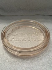 Vintage B.F. Goodrich Truck Tires Glass Ashtray – Pink Tint Dealer Promo