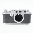 -Leica IIIf 35mm Rangefinder Film Camera  SN: 568596-FOR PARTS/AS-IS