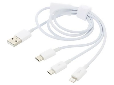 P10320105221-01 Kabel High Speed,USB 2.0 0,5m weiß 3,5A BASEUS