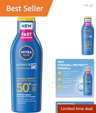 Sun Lotion SPF 50+ with Vitamin C & Hyaluron for 48H Hydration - 200ml 47.45 per litre