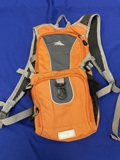 High Sierra Orange Gray Daypack Hiking Backpack Small 17”