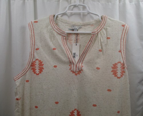 Women's Lucky Brand Embroidered Shirt XL - Picture 2 of 3