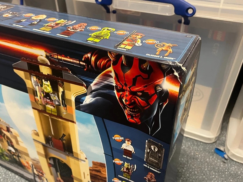 LEGO 9516 Star Wars Jabba's Palace BRAND NEW SEALED BOXED Rare Discontinued 2012 - Image 2 of 4