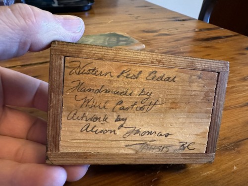Totem Pole Cedar Box - Picture 7 of 8