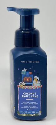 1 BATH & BODY WORKS COCONUT ANGEL CAKE GENTLE CLEAN FOAMING HAND SOAP WASH PUMP