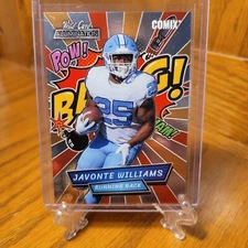 2021 WILD CARD ALUMINATION COMIX  #AC-11 Javonte Williams (RC) 185/199