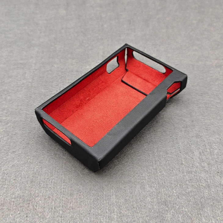 Funda de cuero genuino A6 hecha a medida para iriver Astell&Kern KANN Alpha Foto 4 de 4