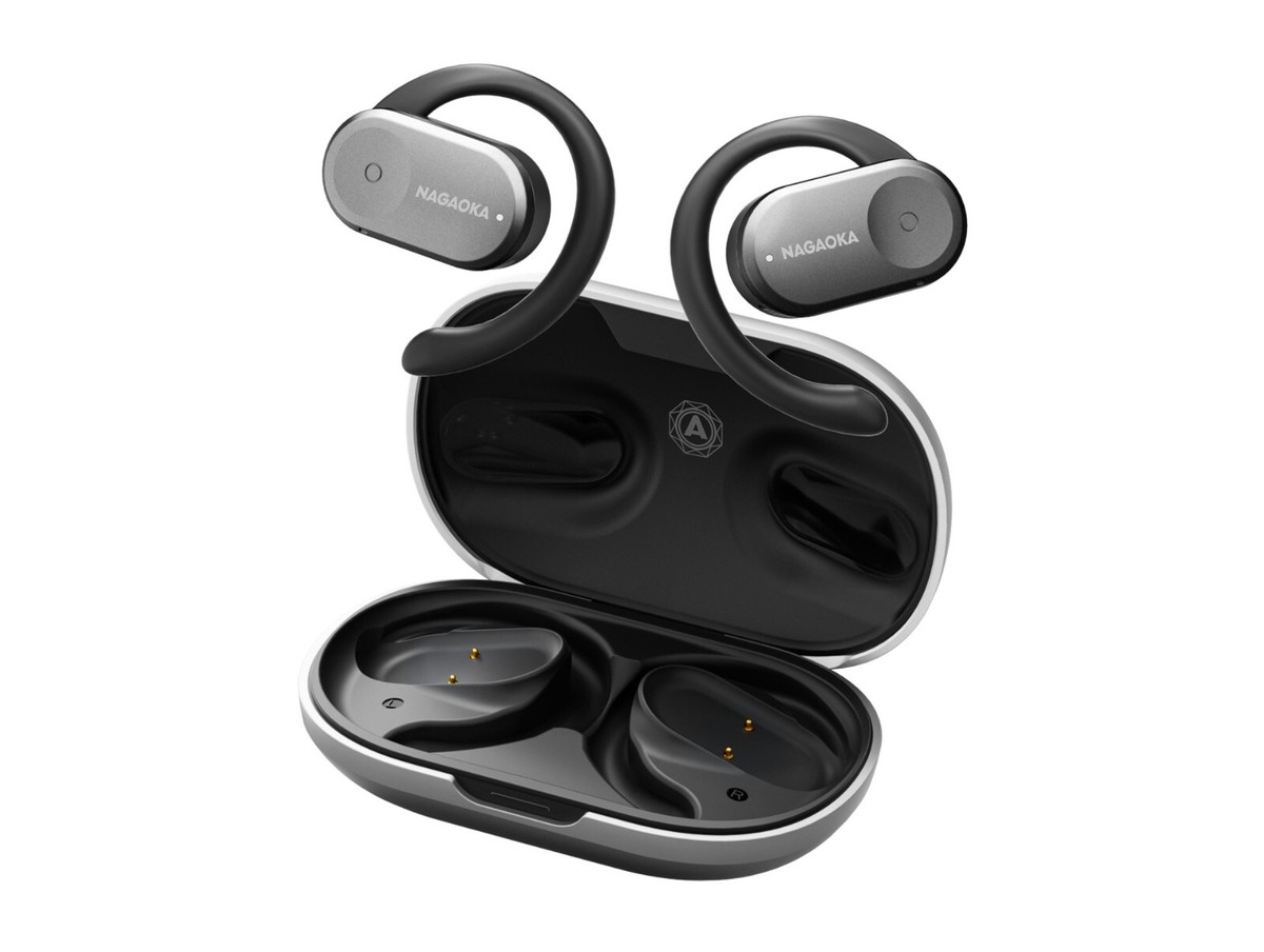 NAGAOKA Open-ear type completely wireless earphones BT832OWS NAGAOKA Open-ear type completely wireless earphones BT832OWS