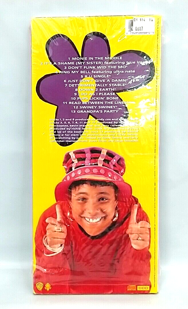 CD Long Box) Monie Love – Down To Earth , 9 26358-2, Album, Rare