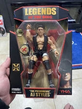 TNA Legends of the Ring The Phenomenal AJ Styles 1/3000 “Signed” Jakks Pacific