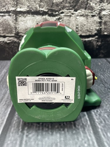 Star Wars Boba Fett PVC Bank 9 inch Disney The Book Of Boba Fett Lucas Films LTD - Picture 5 of 5